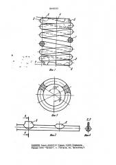 Винтовая цилиндрическая пружинасжатия (патент 844850)