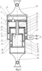 Пневматический упругий элемент (патент 2429396)
