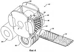 Тампон с перфорированной пленочной оболочкой, прикрепленной к волокнистой абсорбирующей структуре с использованием термоскрепления (патент 2272603)