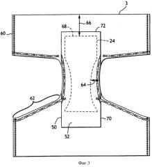 Одноразовые впитывающие изделия, имеющие гендерно специфические удерживающие клапаны (патент 2489999)