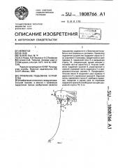 Привязное подъемное устройство (патент 1808766)