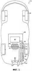 Система охлаждения выхлопных газов транспортного средства-амфибии (патент 2420413)