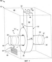 Система вентиляции и способ ее сборки (патент 2500891)