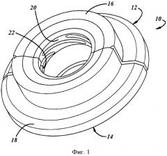 Кольцо для формования горлышка стеклянных сосудов и способ изготовления кольца для формовочной машины по их изготовлению (патент 2558866)