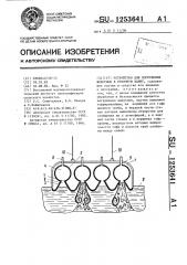 Устройство для погружения животных в купочную ванну (патент 1253641)