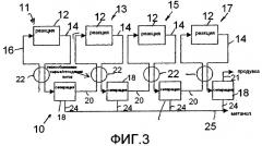 Многореакторная химическая производственная система (патент 2455059)