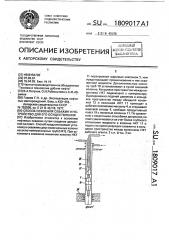 Способ освоения скважин и устройство для его осуществления (патент 1809017)