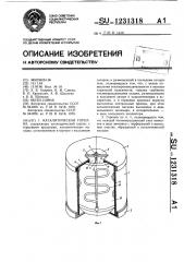 Каталитическая горелка (патент 1231318)