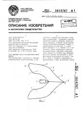 Рабочий орган культиватора-плоскореза (патент 1614767)