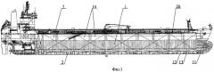 Грузовой танк судна для наливных грузов (патент 2286913)