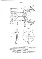 Дорожное навесное рыхлительно- смесительное оборудование (патент 812871)