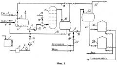 Установка очистки нефти (варианты) (патент 2387695)