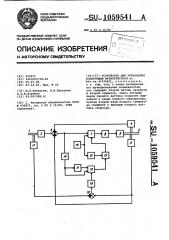 Устройство для управления копирующим манипулятором (патент 1059541)