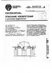 Центрифуга (патент 1018715)