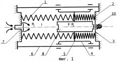 Сильфонный двухступенчатый безмасляный насос (патент 2260712)