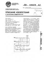 Устройство задержки (патент 1285579)