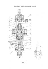 Импульсный предохранительный клапан (патент 2591383)