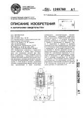 Гидростатический люнет (патент 1248760)