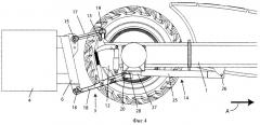 Сельскохозяйственная машина, содержащая усовершенствованное сцепное устройство (патент 2412572)