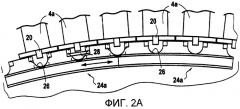 Устройство для аксиального удержания лопаток, установленных на роторном диске газотурбинного двигателя (патент 2471999)