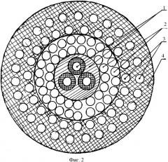 Геофизический бронированный кабель для исследования нефтяных и газовых скважин (патент 2344505)