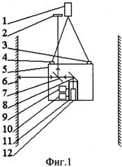Видеоизмерительное устройство для контроля неровностей внутренней вертикальной цилиндрической поверхности (патент 2584370)