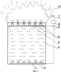 Способ и устройство противопожарной защиты резервуаров с нефтепродуктами (патент 2320385)
