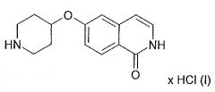 Кристаллические сольваты гидрохлорида 6-(пиперидин-4-илокси)-2н-изохинолин-1-oha (патент 2619129)