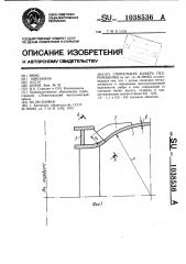 Спиральная камера гидромашины (патент 1038536)