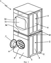 Колонка из бытовых устройств (патент 2439228)