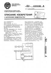 Фазоизмерительное устройство (патент 1223162)