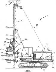 Агрегат для бурения грунта и способ его эксплуатации (патент 2393318)
