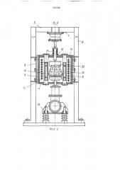 Стенд для испытания железобетонных шпал на динамические нагрузки (патент 1581799)