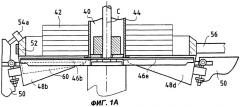 Устройство подачи непрерывной навитой по спирали ленты в иглопробивной машине (патент 2280722)