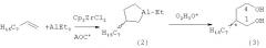 Способ получения энантиомерно обогащенного 1-этил-(3s)-циклогексилалюминациклопентана (патент 2536170)