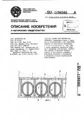 Затвор для сыпучих материалов (патент 1194565)