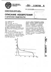 Способ определения размера частиц аэрозоля с жидкой дисперсной фазой (патент 1130769)