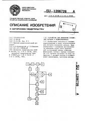 Устройство для измерения искажений сигнала в радиоприемниках (патент 1206726)