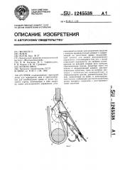 Крюк (патент 1245538)