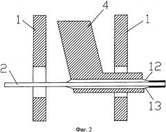 Устройство для непрерывного выращивания двусторонних слоев кремния на углеродной фольге (патент 2332530)