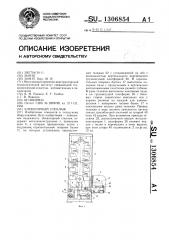 Элеваторный стеллаж (патент 1306854)