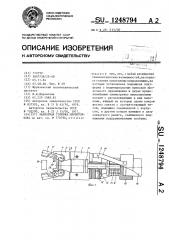 Захватная головка манипулятора (патент 1248794)