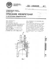 Устройство для выполнения цирковых номеров (патент 1463328)