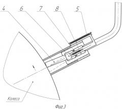 Устройство для смазывания гребней колесных пар рельсового транспортного средства (патент 2550880)