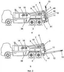 Опорно-силовая конструкция автоэвакуатора с частичной погрузкой (патент 2391228)