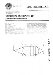 Высокоапертурный фокусирующий объектив (патент 1597822)