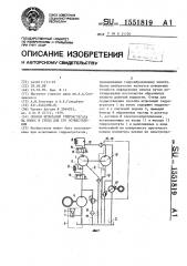 Способ испытаний гидроагрегата на износ и стенд для его осуществления (патент 1551819)