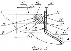 Уплотнение горловины оболочки из упруго-эластичного материала (патент 2444663)