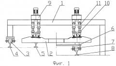 Устройство для завинчивания гаек закладных болтов рельсового скрепления (патент 2321699)