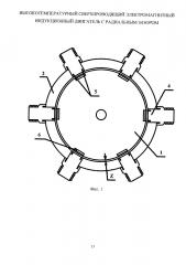 Высокотемпературный сверхпроводящий электромагнитный индукционный двигатель с радиальным зазором (патент 2631673)